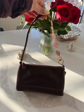 Vintage Coach brown Bleecker Demi Zip